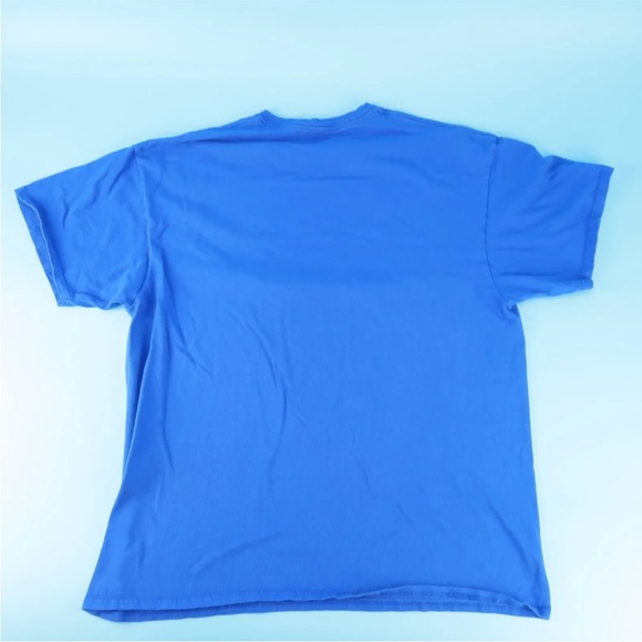 STAR WARS THE MANDALORIAN BABY YODA T-SHIRT BLUE MENS SIZE XL - Picture 3 of 4